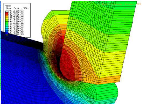 Mô phỏng gia công cơ khí trên Simulia Abaqus FEA Mô phỏng gia công cơ khí trên Simulia Abaqus FEA