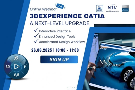 Webinar: 3DEXPERIENCE CATIA – A Next-level Upgrade | June 2025